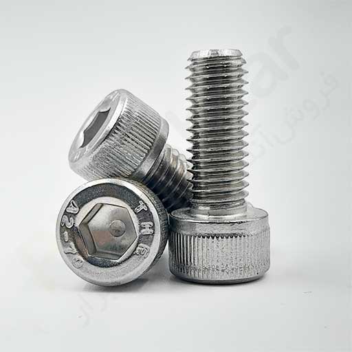 پیچ آلن باسر استیل 304 سایز 12*3