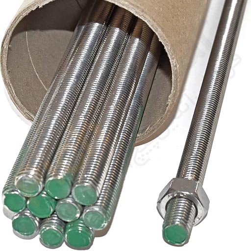 پیچ راد متری استیل 304 سایز 6 میلیمتر - Image 2