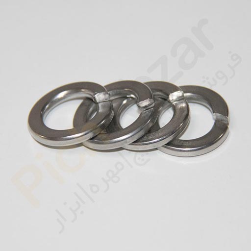 واشر فنری استیل 316 سایز 27